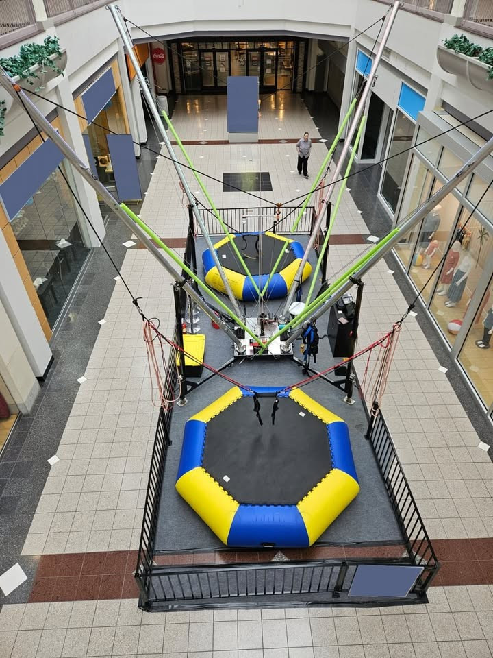 Used Bungee Trampoline -2016 Spider Jump - For Sale