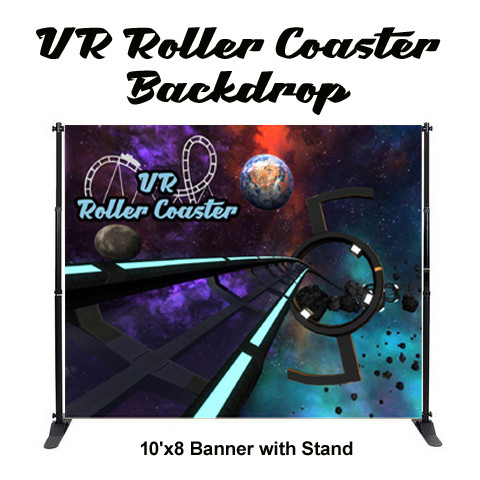 10' x 8' VR Background and Stand
