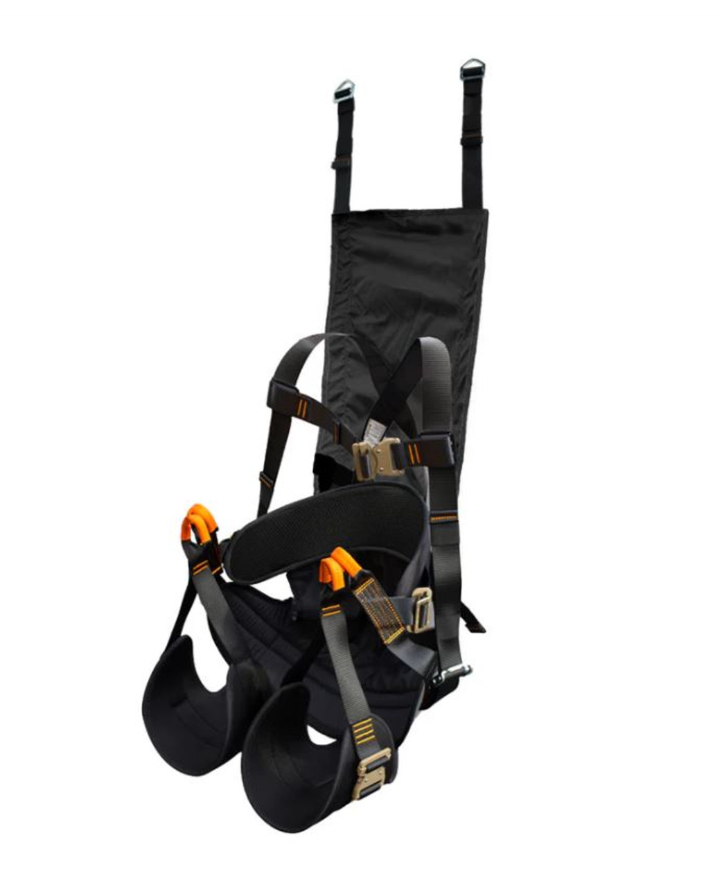 Fusion Zipline Seat Style Harness with Head Support