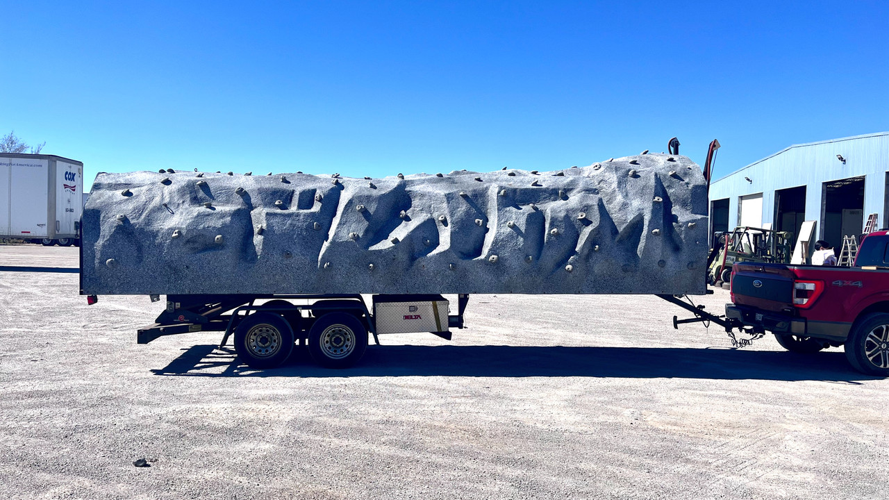 2008 Mobile 5 Station Rock Climbing Wall