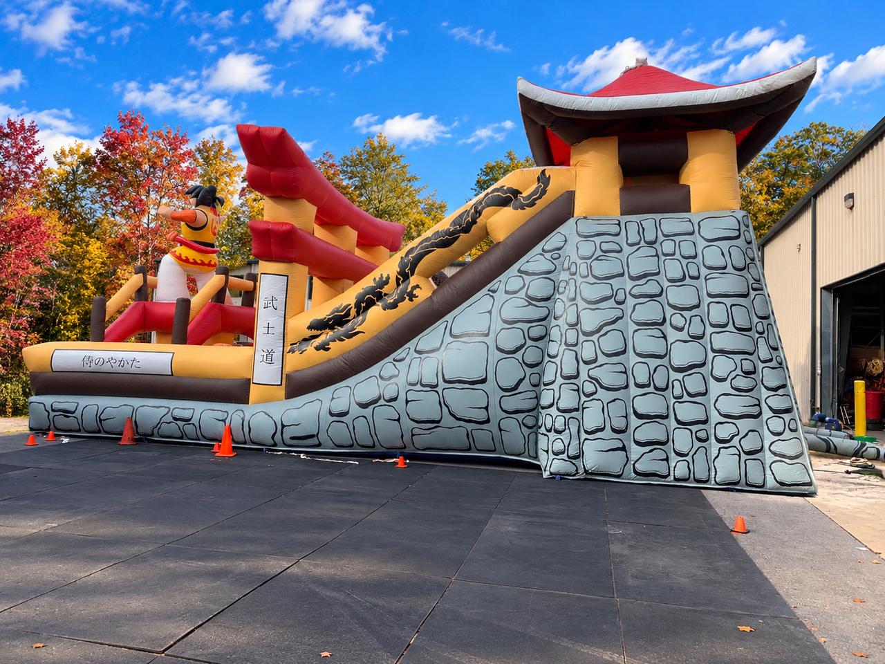 28' Samurai Obstacle and Slide
