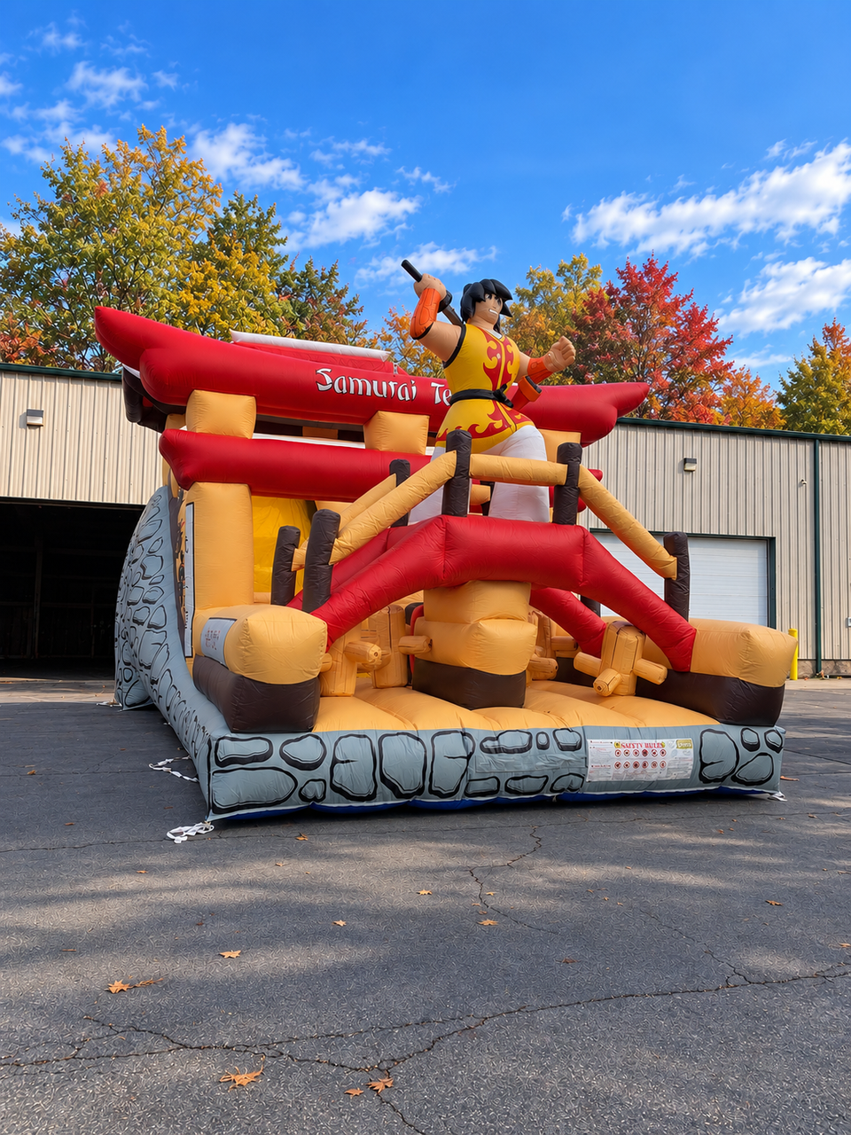 28' Samurai Obstacle and Slide