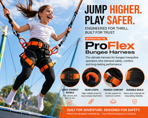 FlexFit Bungee Trampoline Harness - Adjustable