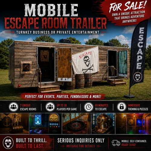 2020 Legendary Escape Games Mobile Escape Room Trailer