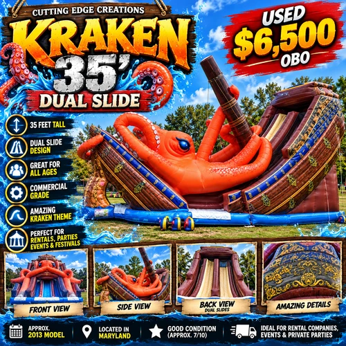Cutting Edge Creations Kraken 35' Dual Slide