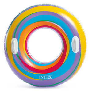 Intex 36" Swirly Whirly Tube With Handle (Styles Vary, One Supplied) Intex 36" Swirly Whirly Tube With Handle (Styles Vary, One Supplied)
