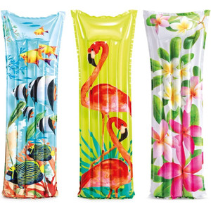 Intex 72" Wet Set Inflatable Fashion Mat (Fish, Flamingo or Flowers) Intex 72" Wet Set Inflatable Fashion Mat (Fish, Flamingo or Flowers)