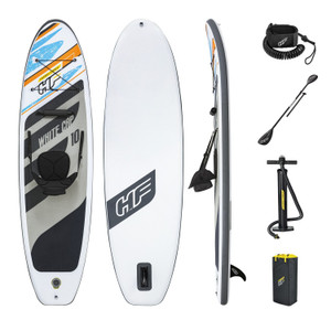 Bestway Hydroforce White Cap SUP Stand Up Paddleboard Set Bestway Hydroforce White Cap SUP Stand Up Paddleboard Set
