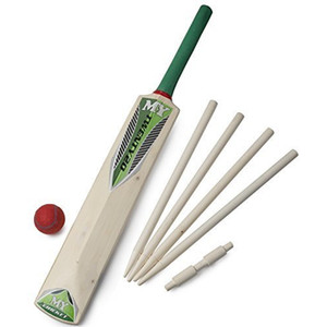M.Y Twenty20 Size 5 Wooden Cricket Set with Carry Bag M.Y Twenty20 Size 5 Wooden Cricket Set with Carry Bag