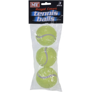 M.Y Royal Court Pack of 3 Tennis Balls M.Y Royal Court Pack of 3 Tennis Balls