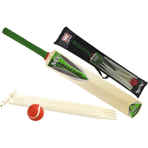 M.Y Size 3 Cricket Set In Mesh Carry Bag M.Y Size 3 Cricket Set In Mesh Carry Bag
