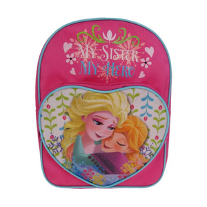 Disney Childrens Frozen Themed My Sister My Hero School Backpack Disney Childrens Frozen Themed My Sister My Hero School Backpack
