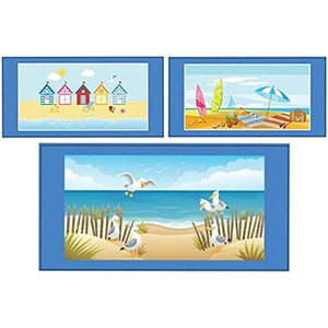Summer Microfibre Scenic Beach Towel Summer Microfibre Scenic Beach Towel