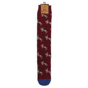 Bartleby Mens Welly Socks Horse With Rider Bartleby Mens Welly Socks Horse With Rider