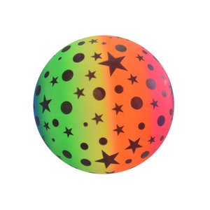 MY 9" Rainbow Stars & Moons Ball MY 9" Rainbow Stars & Moons Ball