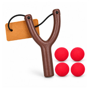 Super Retro Games Traditional Catapult With Foam Balls