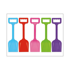 Yello Small Plastic Spade 14 Inch (One at Random) Yello Small Plastic Spade 14 Inch (One at Random)