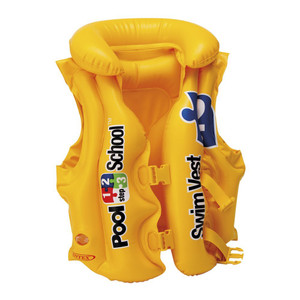 Intex 'Pool School' Inflatable Swim Vest Intex 'Pool School' Inflatable Swim Vest