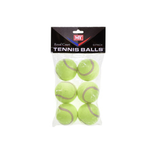 M.Y Royal Court Pack of 6 Tennis Balls M.Y Royal Court Pack of 6 Tennis Balls
