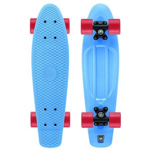 Xootz Retro PP Skateboard Blue Xootz Retro PP Skateboard Blue