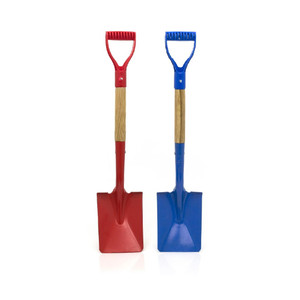 29" Large Metal Spade With Wooden Shaft Assorted Colours 29" Large Metal Spade With Wooden Shaft Assorted Colours