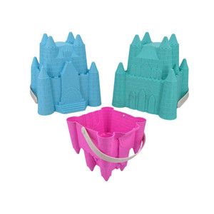 Princess Castle Bucket 7" Blue Green or Pink Princess Castle Bucket 7" Blue Green or Pink
