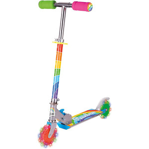 Rainbow Scooter With Flashing Wheels