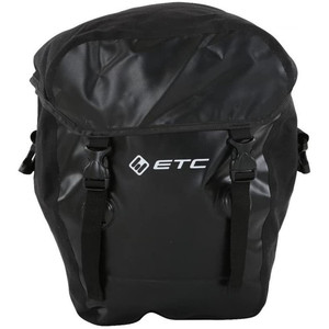 ETC Unisex Bag Waterproof Pannier Black