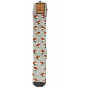 Bartleby Ladies Welly Socks - Robin Print