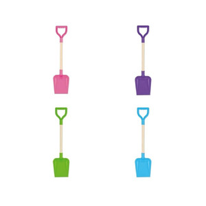 12 Pack Of Spades With Wooden Shaft