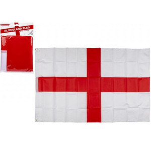 St George Rayon Flag With Grommets 120 X 75 Cm