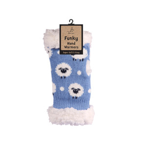 Bartleby Sherpa Wrist Warmer Cute Sheep Design