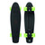 Xootz Kid's Retro Plastic Skateboard with LED Light Up Wheels Black 22-Inch