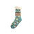 Bartleby Ladies Sherpa Socks Jack Russell Size 4-8