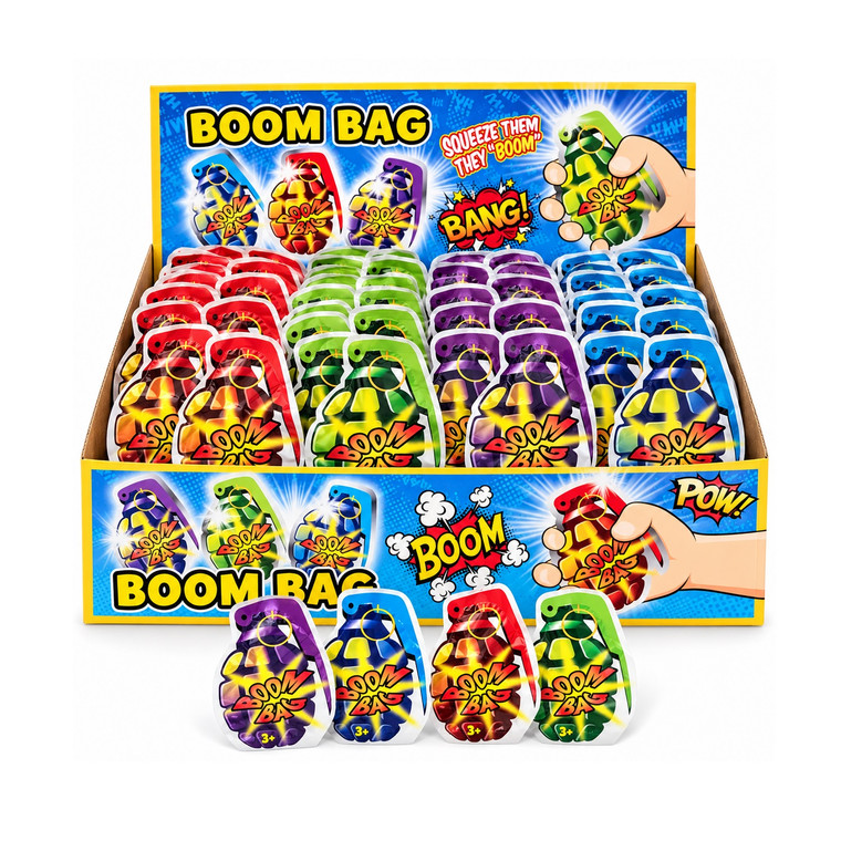 Jokes And Gags Boom Bags Full Box Of 100