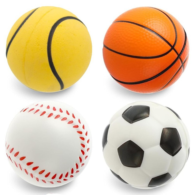 Single Bouncy Sponge Ball 6cm (Styles Vary)