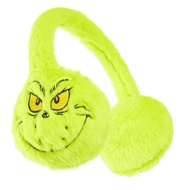 The Grinch Green Fluffy Ear Muffs