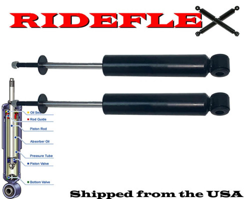 JMX RideFlex 2"-3" Drop Shocks for Front UNIVESAL MOUNTING See description