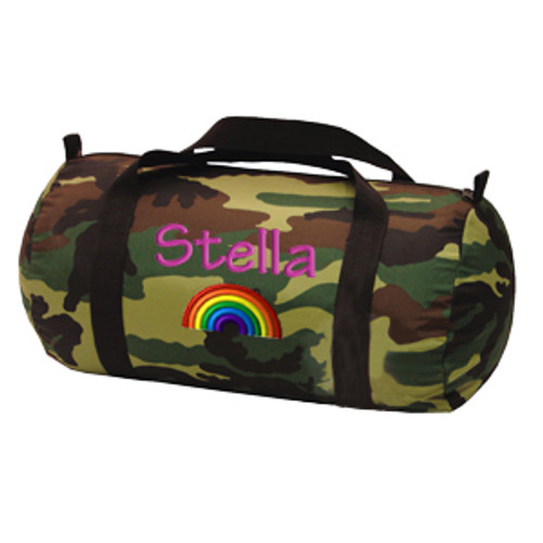 Duffle Bag, Personalized Camo