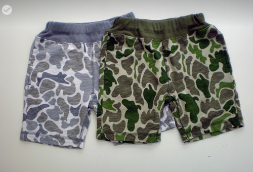 Bit'z Kids, Green Camo Shorts