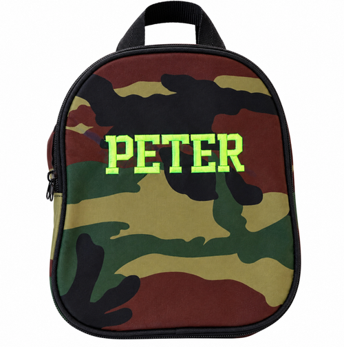 Gumdrop Lunch Bag, Personalized Camo 
