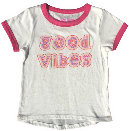 Rowdy Sprout, Good Vibes Girl Tee