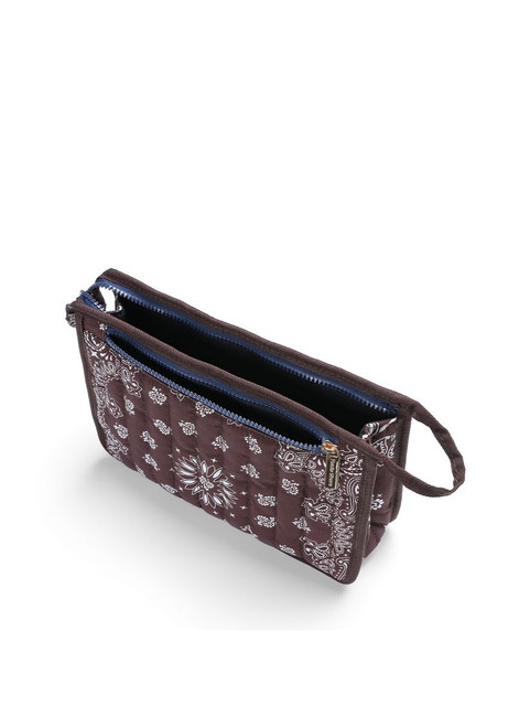 Personalized Bandana Pouch, Chocolate Brown