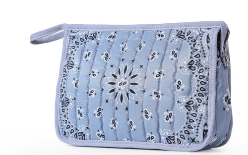 Personalized Bandana Pouch, Light Blue