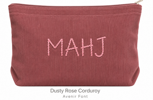 Customized Mah Jongg Card Holder Pouch 