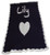 Personalized Stroller Blanket, Big Heart