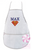 Apron, Personalized Grey Seersucker