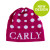 Personalized Hat, Polka Dots