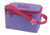 Lunch Box, Personalized Lavender with Hot Pink Accents