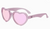 Baby Sunglasses, Heart Sparkle Squad Lavender Mirrored Lenses, Size 3-5